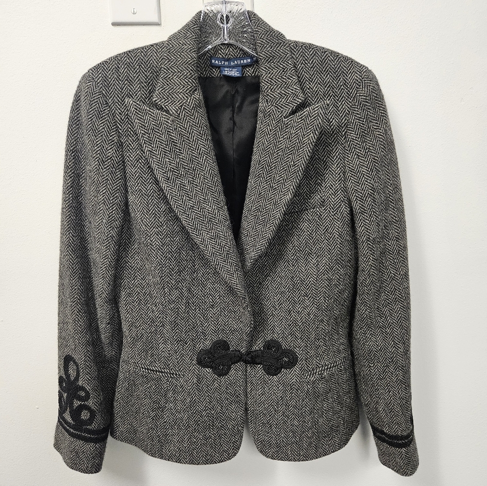 RL Blue Label Herringbone Jacket - Picture 13 of 14